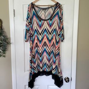 Shark Bite Tunic Dress